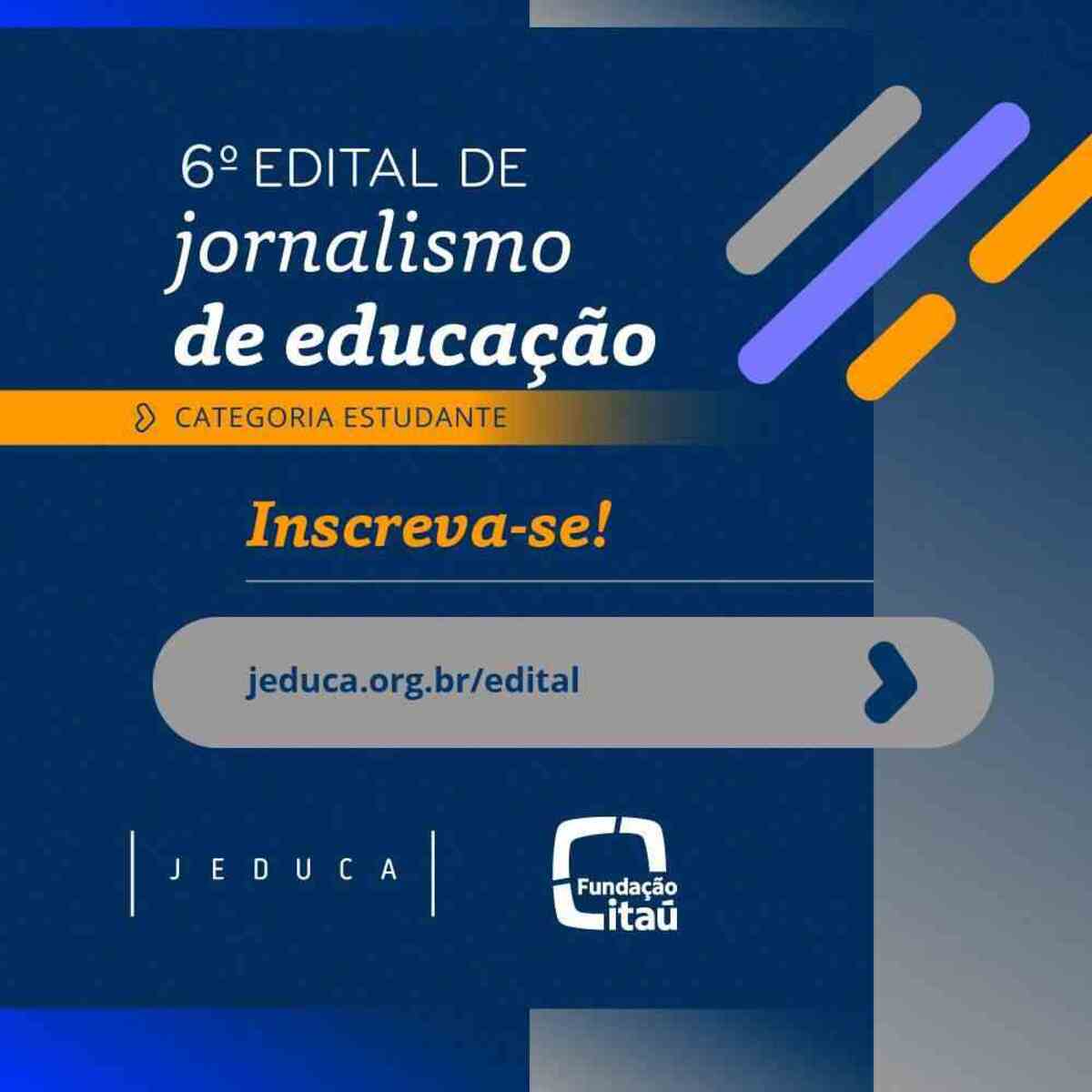 Inscrições para prêmio do Jeduca vão até 31 de janeiro de 2025.  -  (crédito: Divulgação)