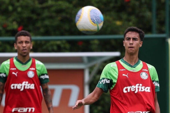 Vitor Reis não joga a toalha pelo título -  (crédito: Foto: Cesar Greco/Palmeiras)