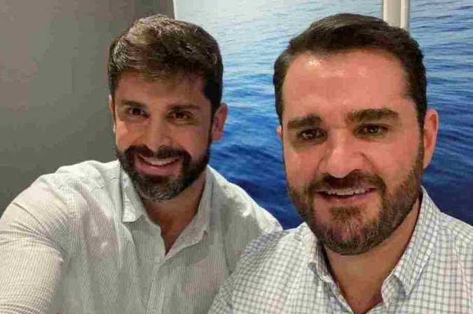 O casal compartilhou o momento em fotos pulicadas em seus perfis no Instagram - (crédito: Instagram/Reprodução (@mcosme)) O casal compartilhou o momento em fotos pulicadas em seus perfis no Instagram - (crédito: Instagram/Reprodução (@mcosme))