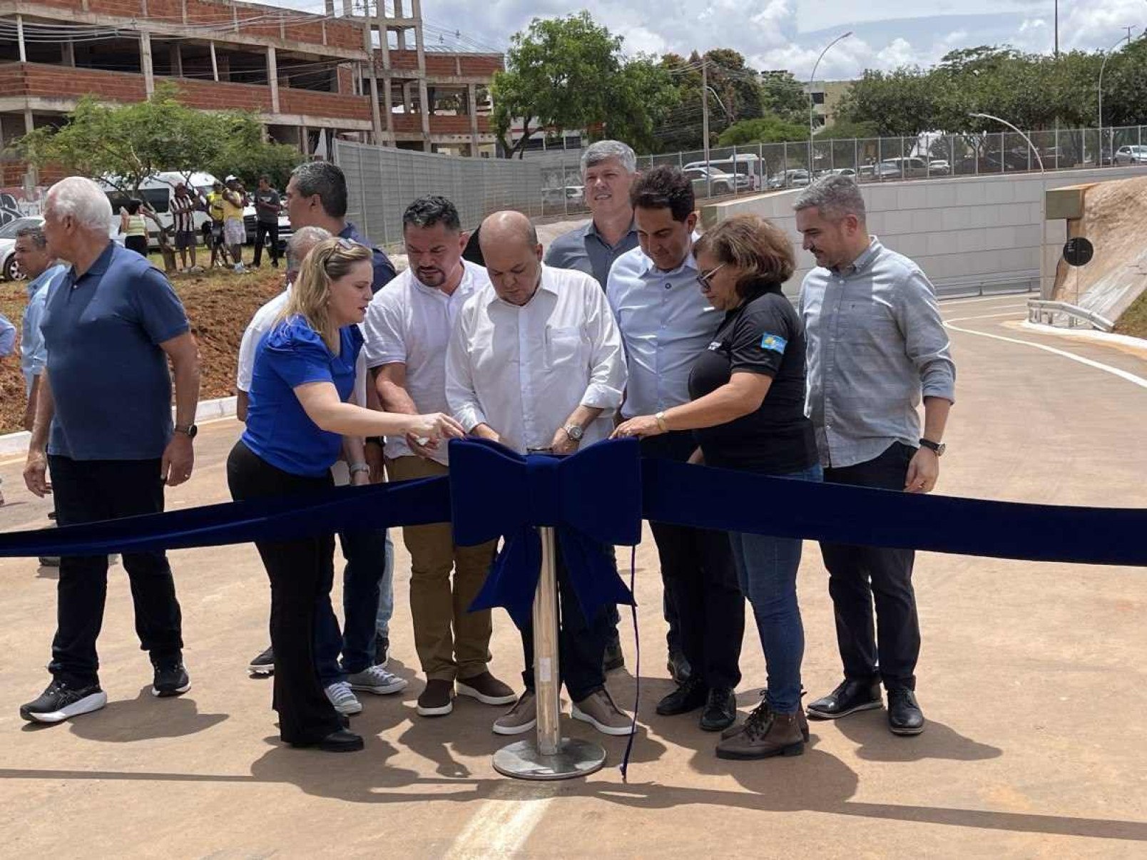 Viaduto do Riacho fundo é inaugurado; Ibaneis anuncia mais projetos para a região