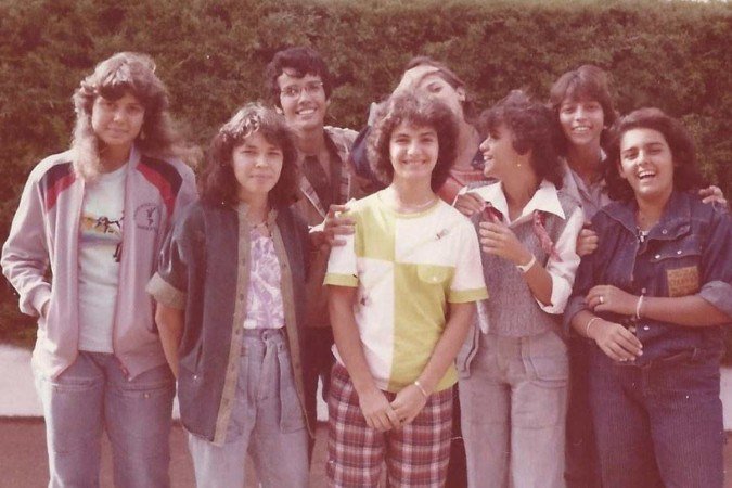Turma do Maristão em 1984, ano em que se formaram
