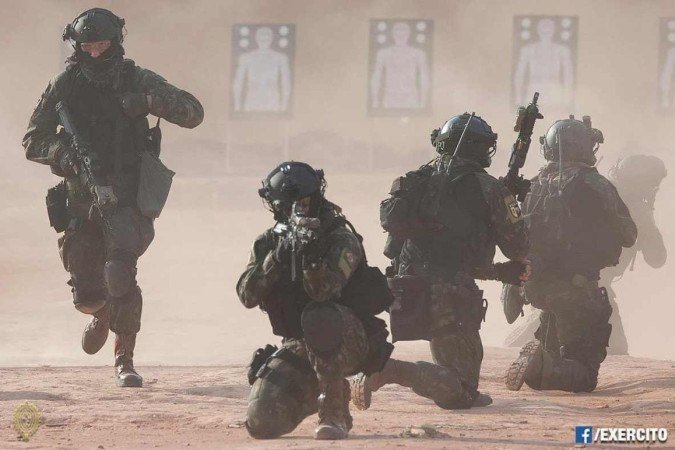 Forças Especiais do Exército em treinamento: unidade altamente especializada em operações sensíveis está no centro das investigações sobre os atos golpistas de 8 de janeiro de 2023