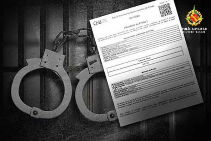 Polícia prende homem com mandato de prisão em aberto por estupro de vulnerável
- (crédito: PMDF) Polícia prende homem com mandato de prisão em aberto por estupro de vulnerável
- (crédito: PMDF)