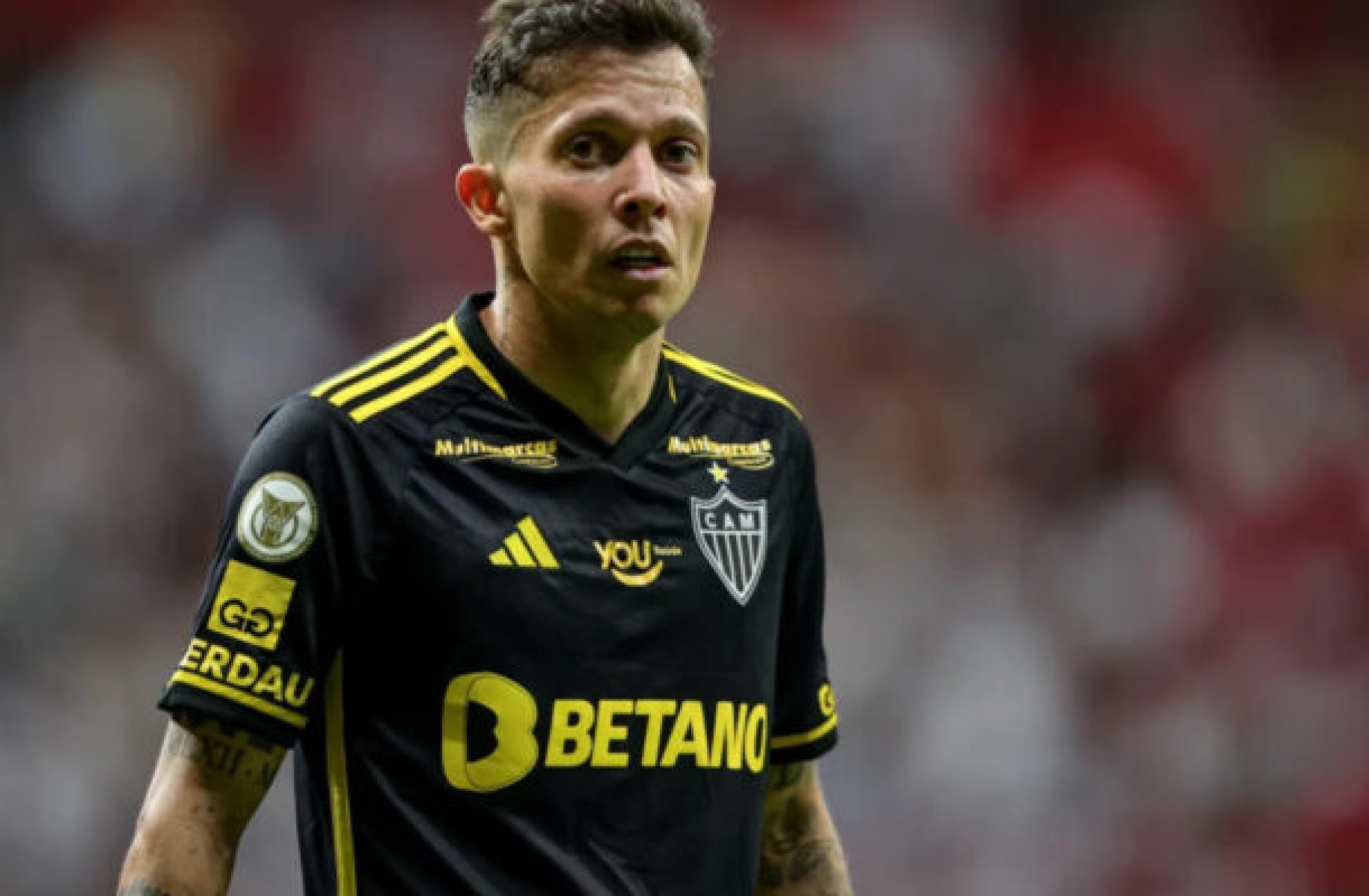 Bernard mira o bi da Libertadores pelo Atlético