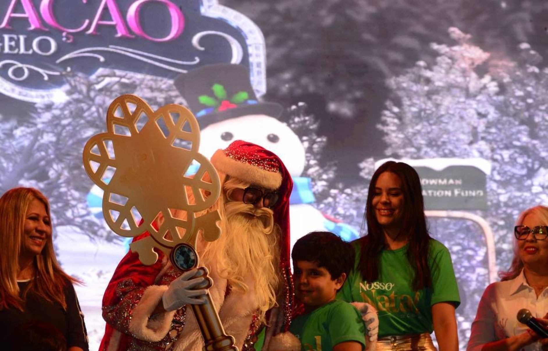  01/12/2024 Crédito: Marcelo Ferreira/CB/D.A Press. Brasil. Brasília - DF -  Inauguração da luzes de natal em Brasília. Nosso Natal.