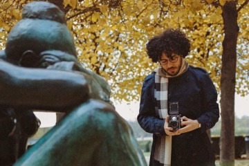 O fotógrafo Flávio de Castro Sousa, morador de Belo Horizonte, está desaparecido em Paris há quase uma semana -  (crédito: Reprodução/Instagram/@flaviocarrilhodecastro)