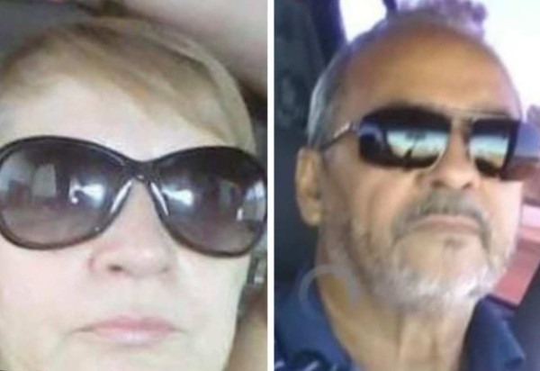 Carmelita Ricardo Silva e o marido, Divino Gomes, foram agredidos por um morador da mesma rua onde eles moravam, em Samambaia -  (crédito: Reprodução/redes sociais)