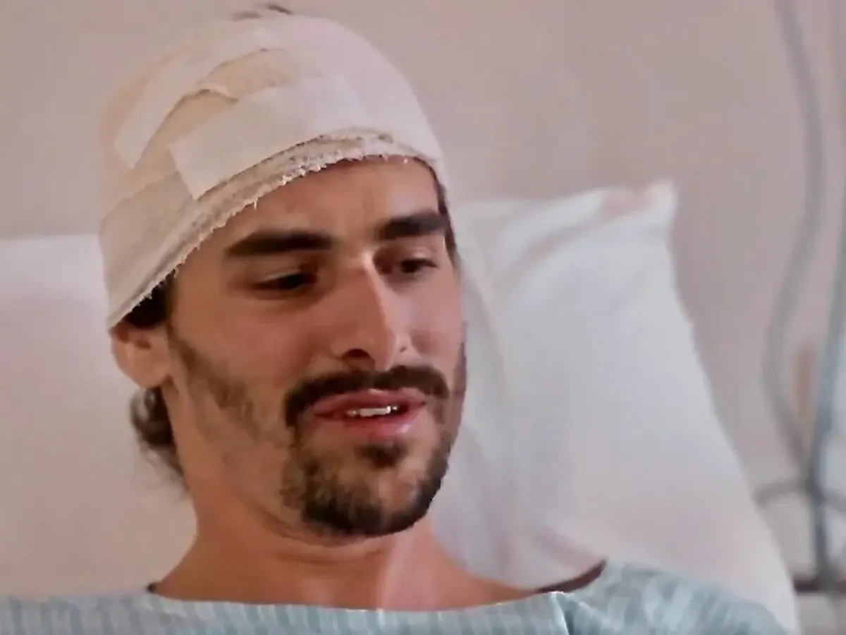 Após surra, Cristiano corre risco de morrer em" Mania de Você" - (crédito: Reprodução/ Globo) Após surra, Cristiano corre risco de morrer em" Mania de Você" - (crédito: Reprodução/ Globo)