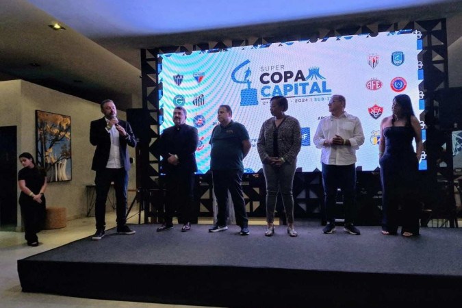 Evento realizado em Brasília na noite deste domingo oficializou o início da competição para promessas sub-17 do futebol brasileiro -  (crédito: Divulgação/Capital)