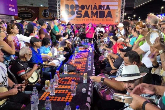 Rodoviária do Samba celebra 19 anos com festa gratuita na quinta