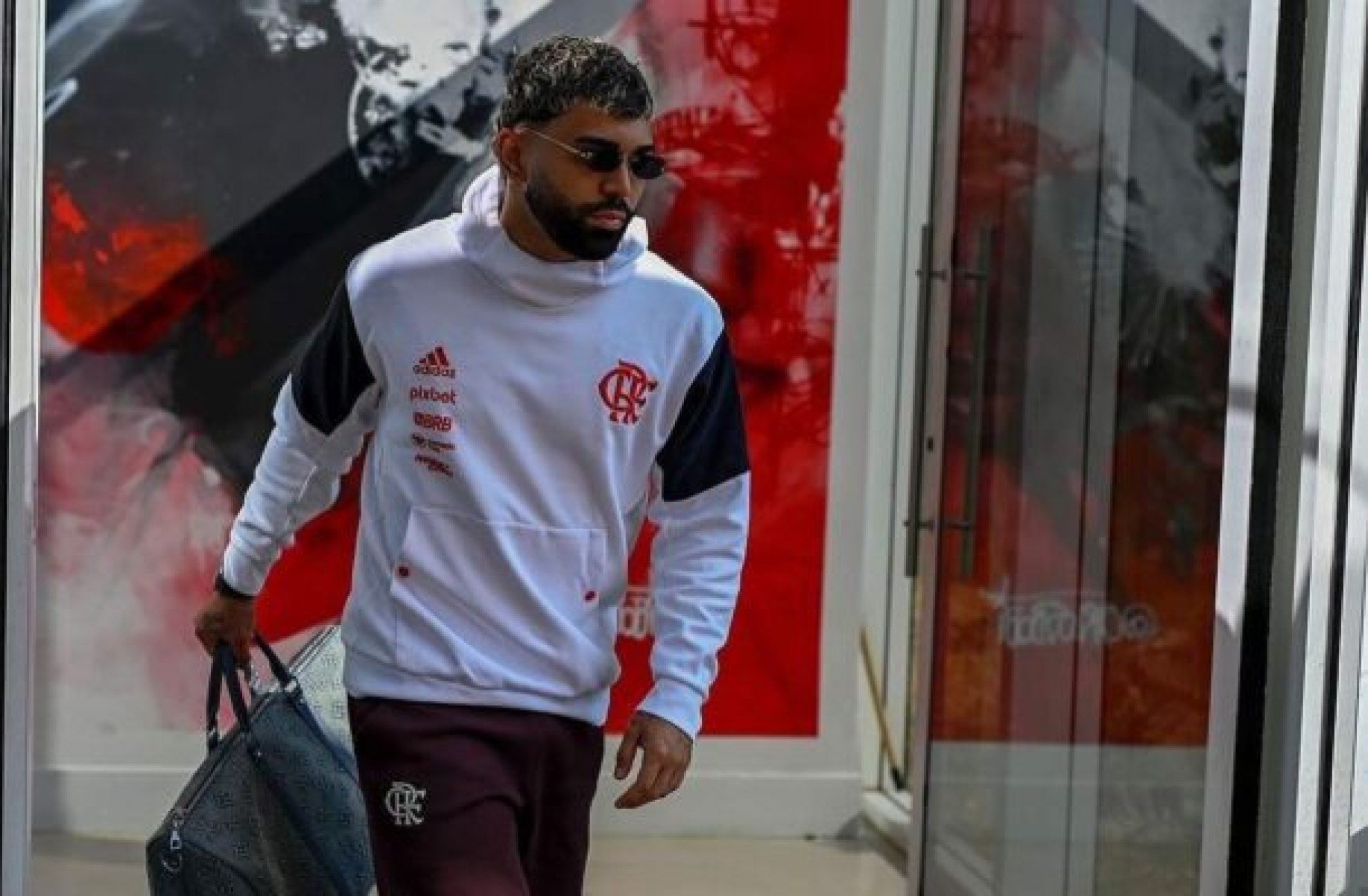 Gabigol não deve sequer figurar entre os relacionados para jogo contra o Criciúma -  (crédito: Foto: Marcelo Cortes/Flamengo)