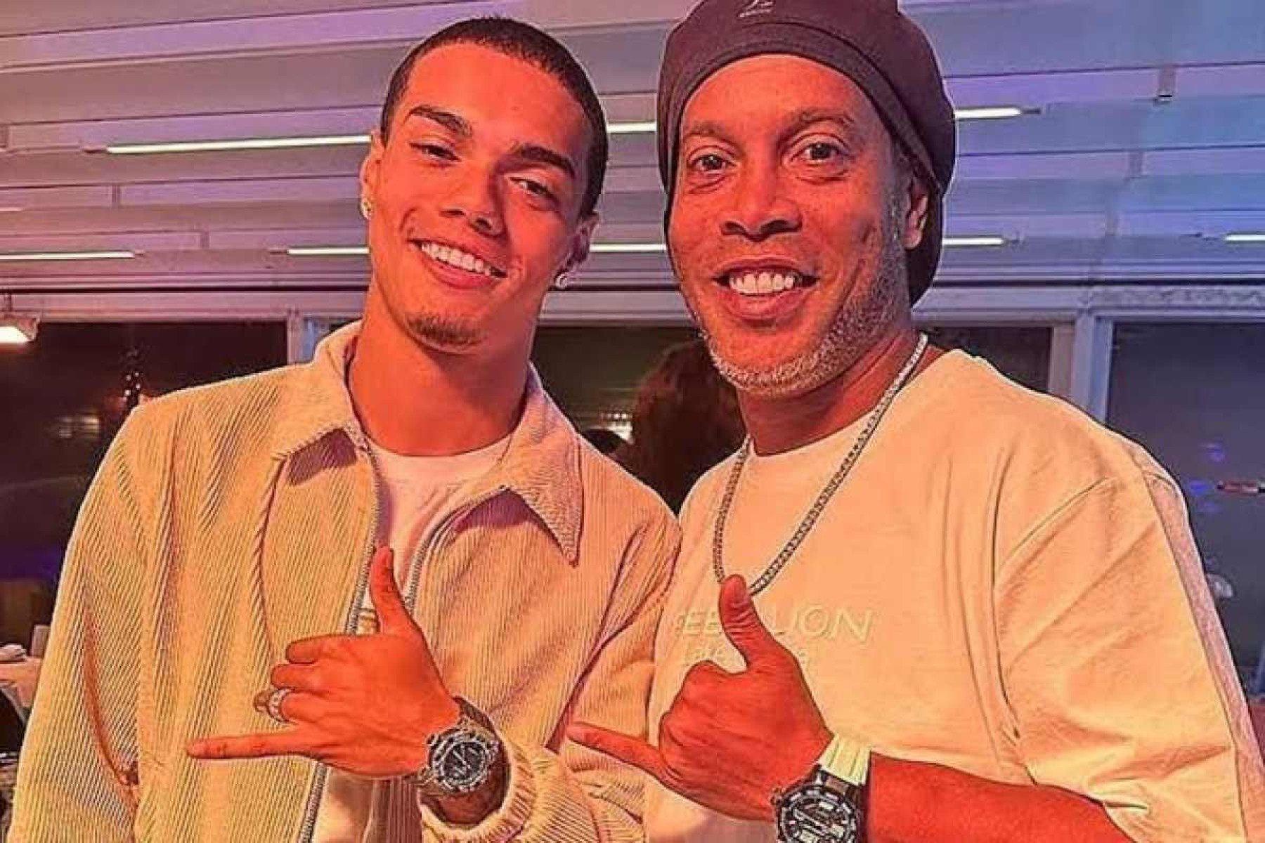 Ronaldinho Gaúcho será vovô, aos 44 anos 