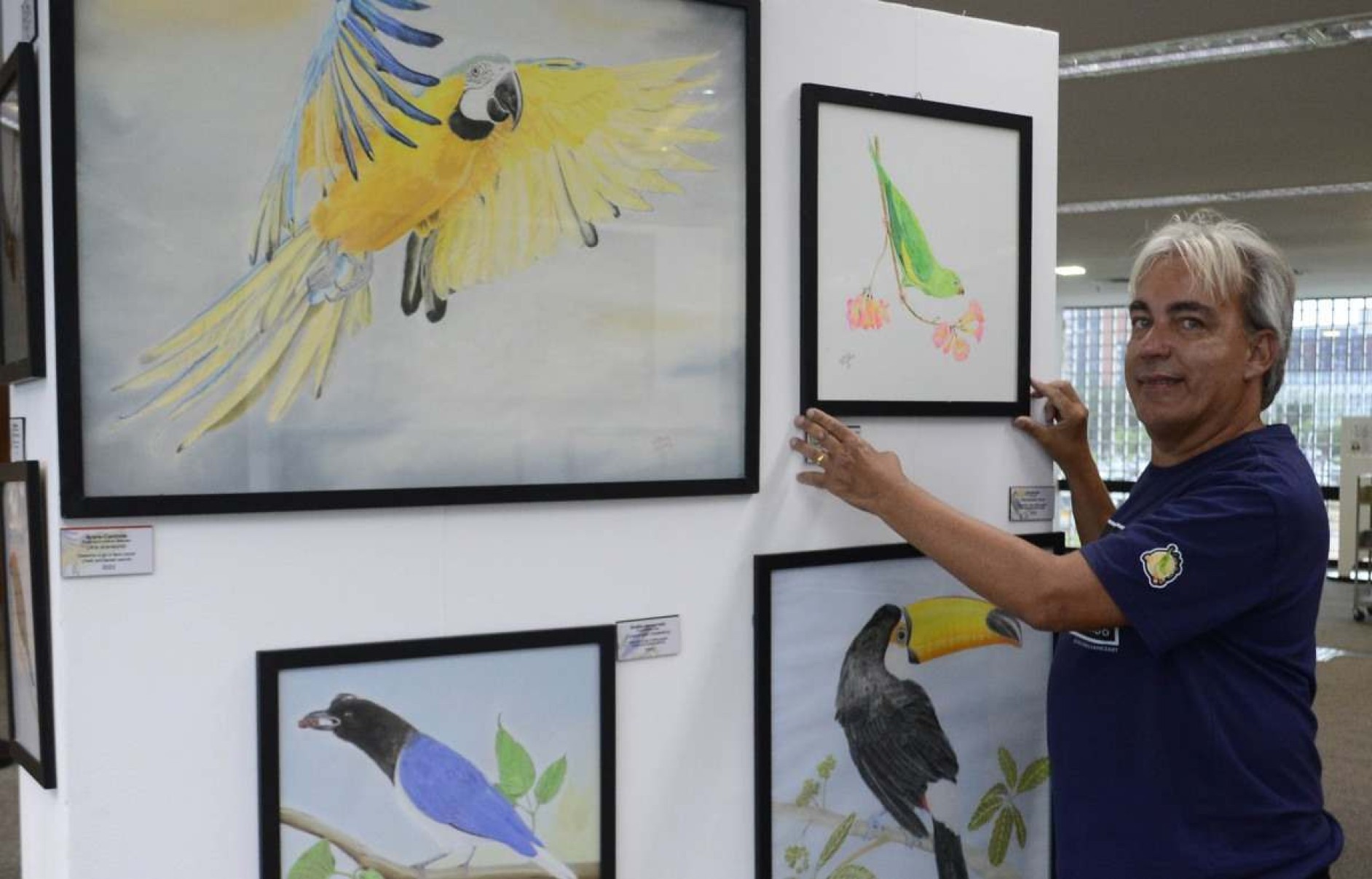 Exposição na Biblioteca Nacional une arte e ciência em prol do Cerrado