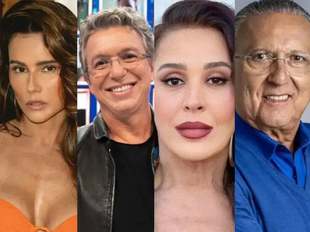 Saiba quais famosos encerraram contrato com a Globo em 2024 -  (crédito: Observatorio dos Famosos)