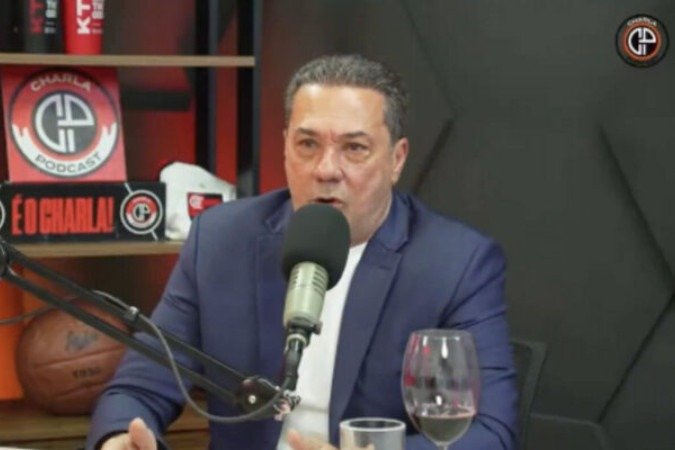 Vanderlei Luxemburgo foi protagonista de mais uma declaração polêmica - (crédito: Foto: Reprodução / Charla Podcast) Vanderlei Luxemburgo foi protagonista de mais uma declaração polêmica - (crédito: Foto: Reprodução / Charla Podcast)