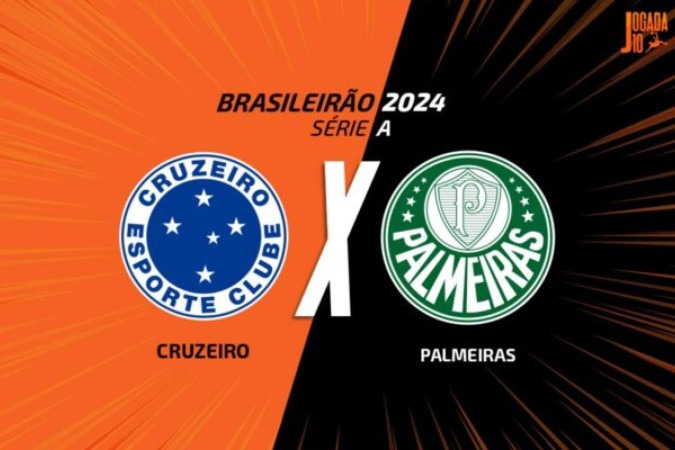 Cruzeiro e Palmeiras duelam pelo Campeonato Brasileiro -  (crédito: Foto: Arte/Jogada10)