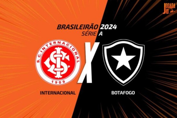 Inter e Botafogo se enfrentam, nesta quarta-feira, no Beira-Rio -  (crédito: Arte: Jogada10)