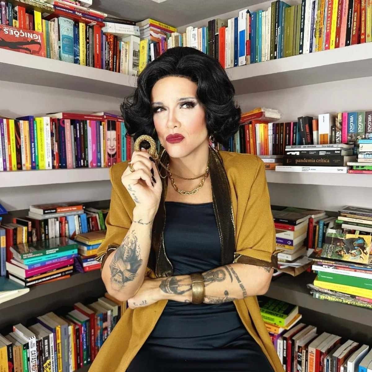 Rita von Hunty traz para a UnB aula sobre cultura e sexualidade