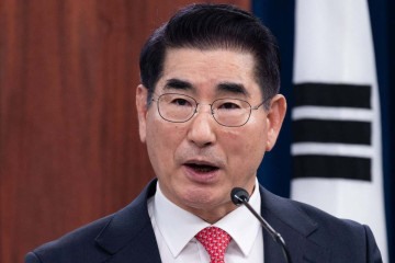 Ministro da Defesa da Coreia do Sul, Kim Yong-hyun, pediu desculpas e apresentou o pedido de demissão -  (crédito: SAUL LOEB / AFP)