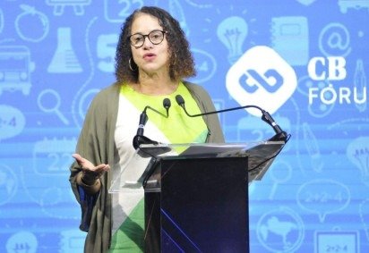 Para a ministra Luciana Santos, eventos como o C.B. Debate são essenciais no combate à violência de gênero -  (crédito: Minervino Junior/CB/D.A Press                ) -Para a ministra Luciana Santos, eventos como o C.B. Debate são essenciais no combate à violência de gênero -  (crédito: Minervino Junior/CB/D.A Press                )