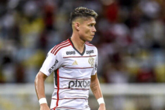 LUIZ ARAÚJO - Voltou depois de dois meses e meio. Deu um bom chute que resultou em pênalti para o Flamengo. Se movimentou bem, arriscou e ainda marcou o último gol. NOTA 6.5 - Foto: Marcelo Cortes/CRF.