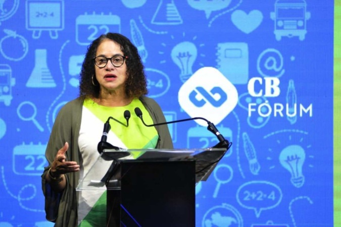 Ministra de Ciência, Tecnologia e Informação, Luciana Santos participa de pré-painel no CB.Fórum -  (crédito: Minervino Júnior/CB/D.A.Press)