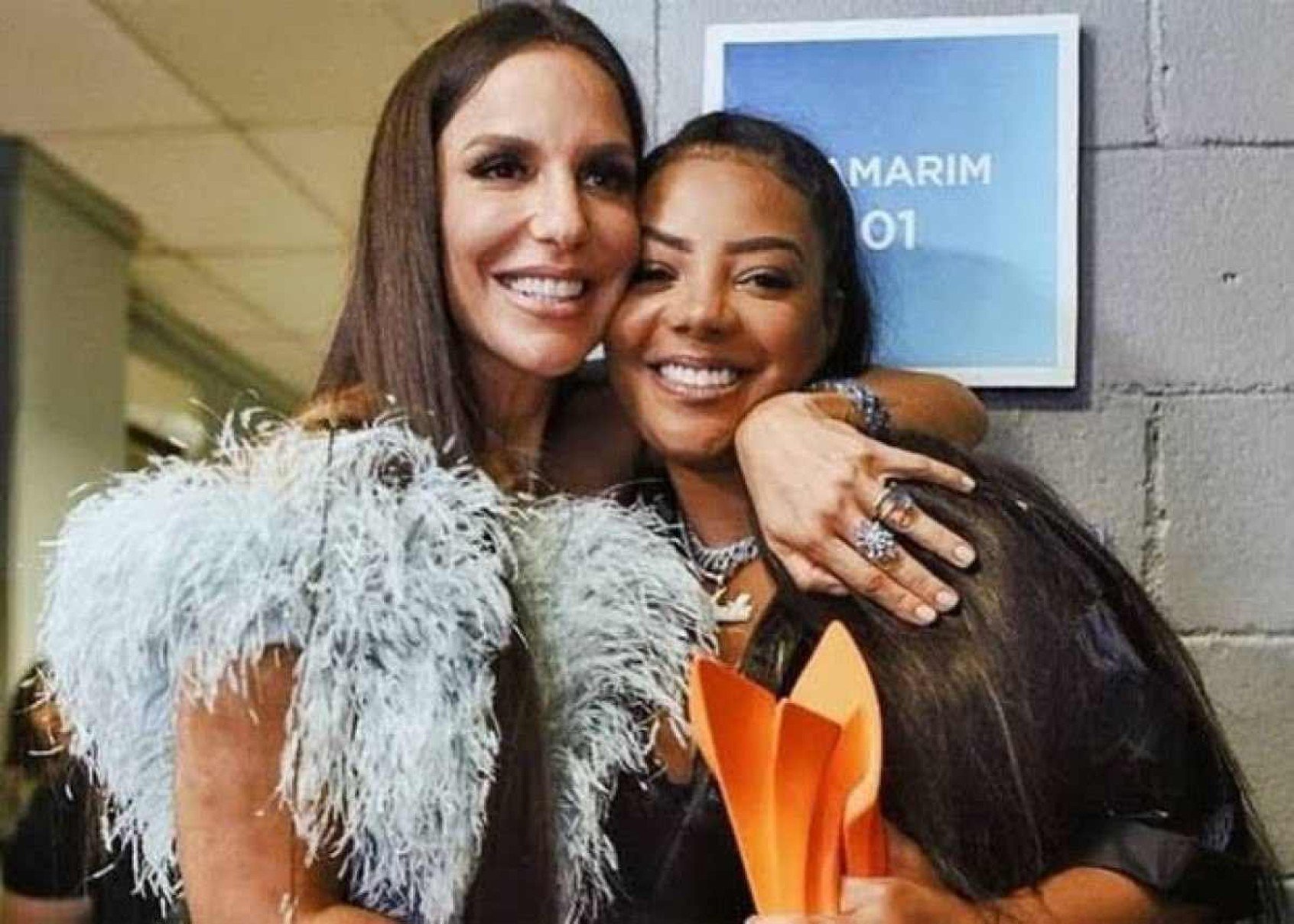 Treta entre Ivete Sangalo e Ludmilla marca Prêmio Multishow