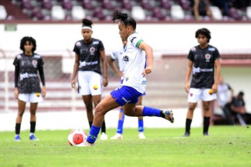 Minas Brasília goleou na despedida da Copinha feminina e terminou em terceiro no grupo C -  (crédito: Marcos Ribolli/Ag. Paulistão)