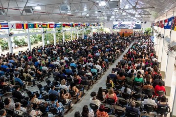 Evento foi realizado no Maanaim da Igreja Cristã Maranata, localizado em Domingos Martins, município do Espírito Santo -  (crédito: Sandro Ferreira)