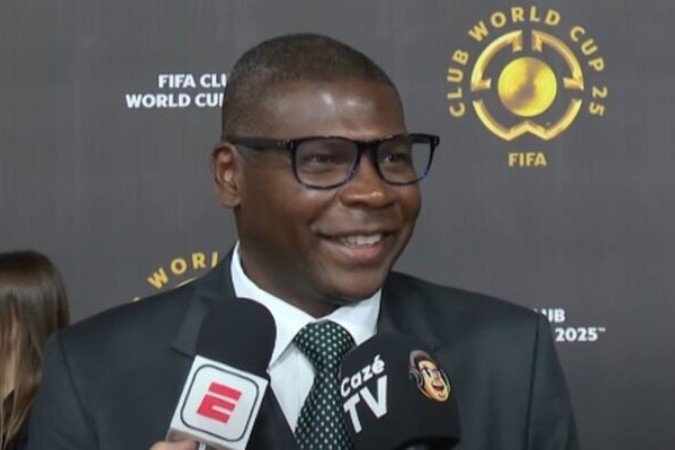 Clebão, representante do Palmeiras no Mundial de Clubes - (crédito: Foto: Reprodução/Cazé TV) Clebão, representante do Palmeiras no Mundial de Clubes - (crédito: Foto: Reprodução/Cazé TV)