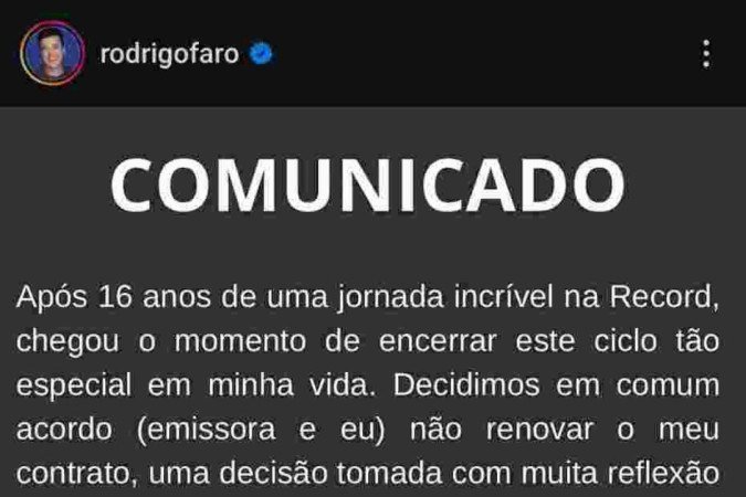 Comunicado