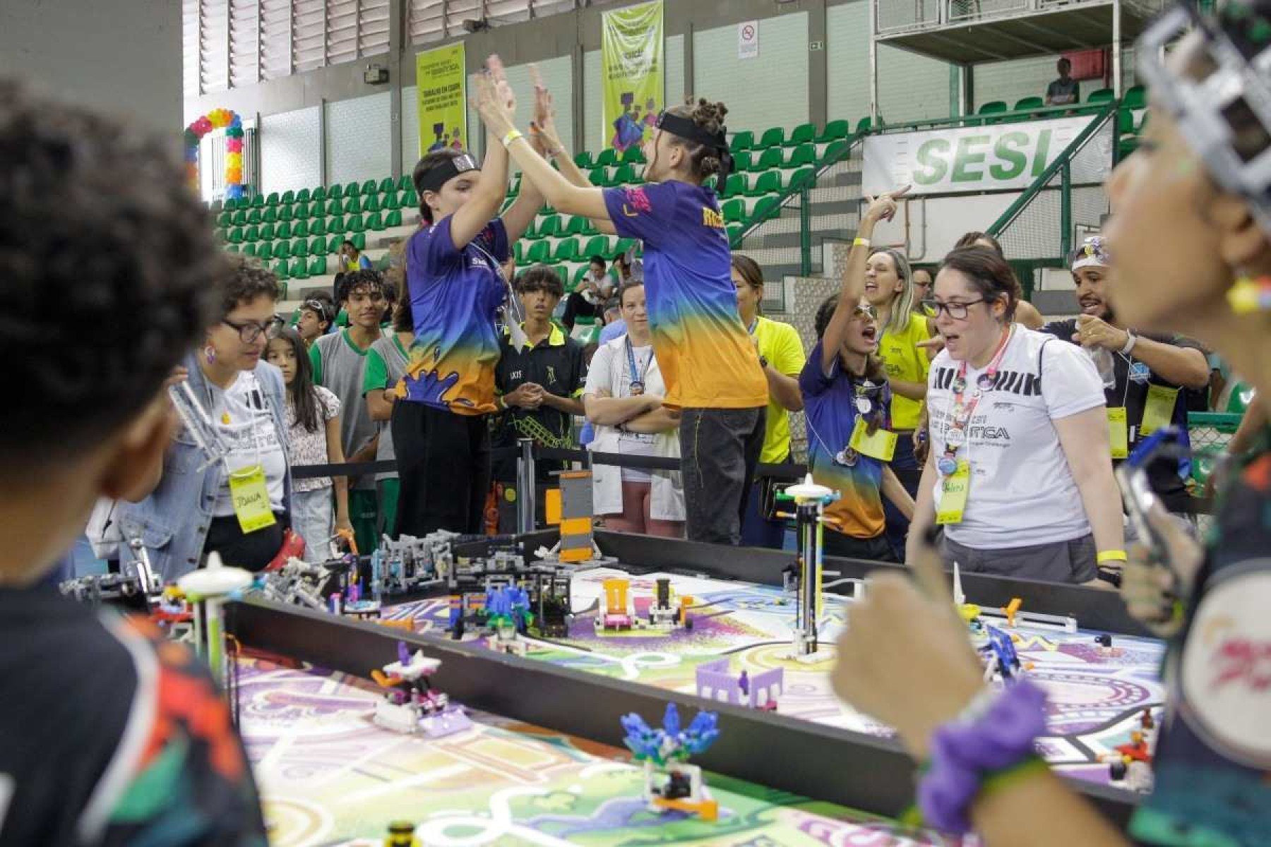 Sesi Taguatinga promove torneio de robótica para jovens do DF, Goiás e Mato Grosso
