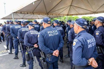 Redução do tempo para promoção vai beneficiar cerca de 1 mil PMs do DF -  (crédito: Renato Alves/Agência Brasília)