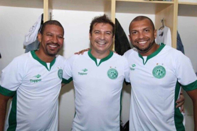 Após nove anos, Djalminha deixou a ESPN e acertou com a Cazé TV - (crédito: Reprodução/ESPN) Após nove anos, Djalminha deixou a ESPN e acertou com a Cazé TV - (crédito: Reprodução/ESPN)