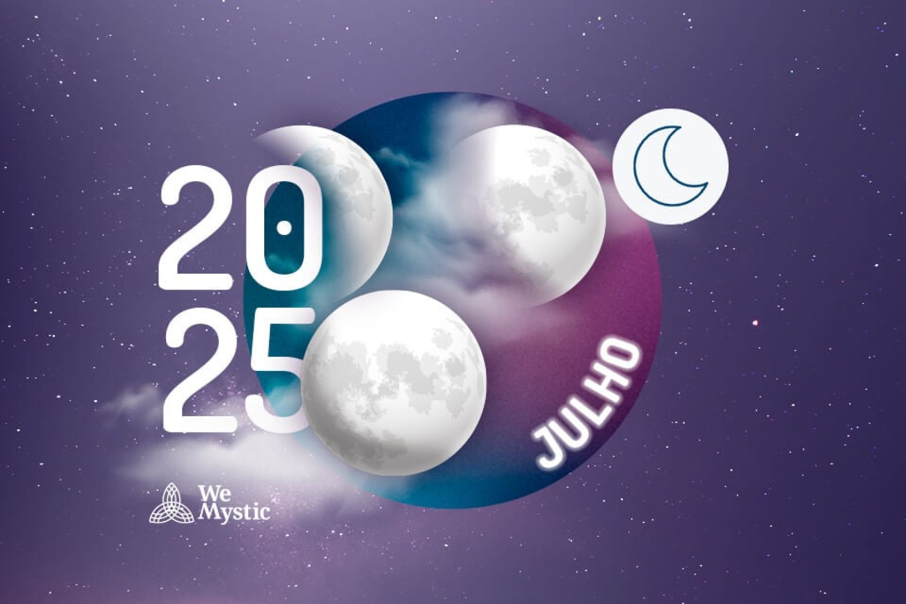 Fases da Lua em Julho de 2025 -  (crédito: Wemystic)