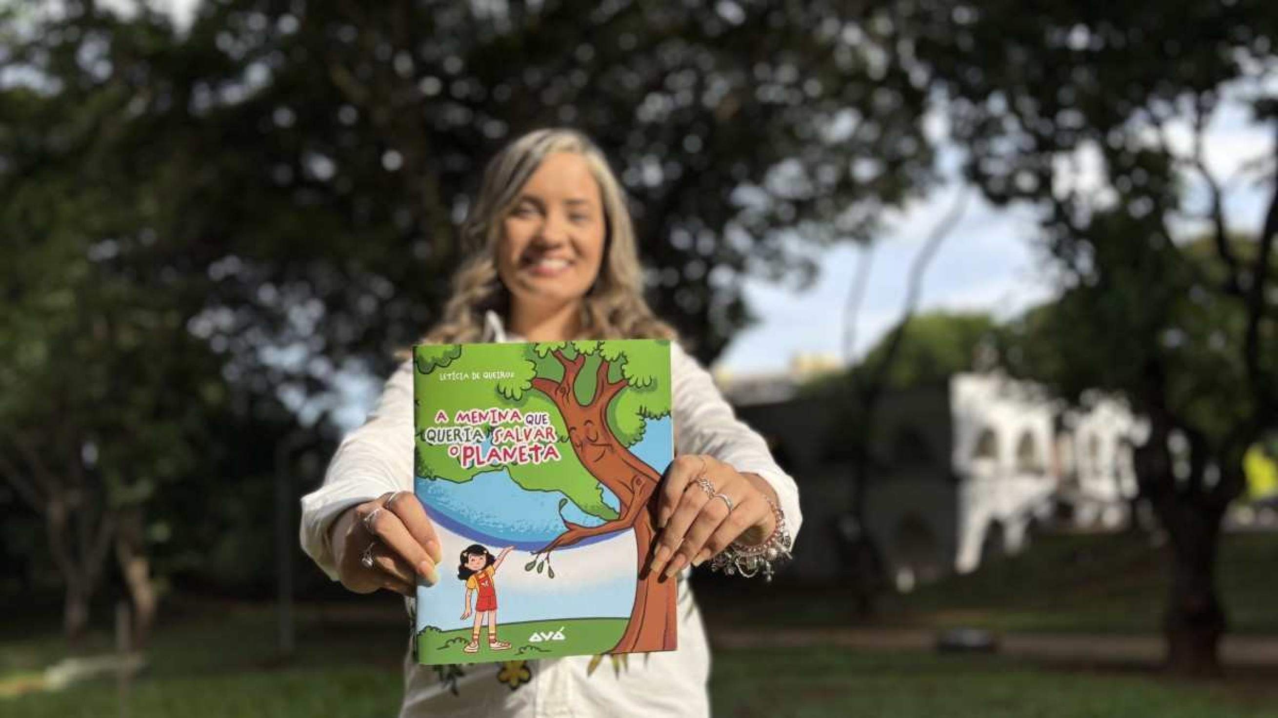 Poeta brasiliense Letícia de Queiroz lança 2º livro infantil neste sábado