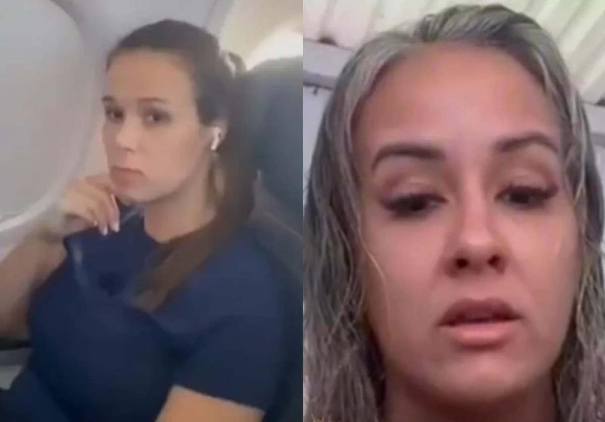 Mãe não gravou confusão em avião e nega ter pedido por assento na janela