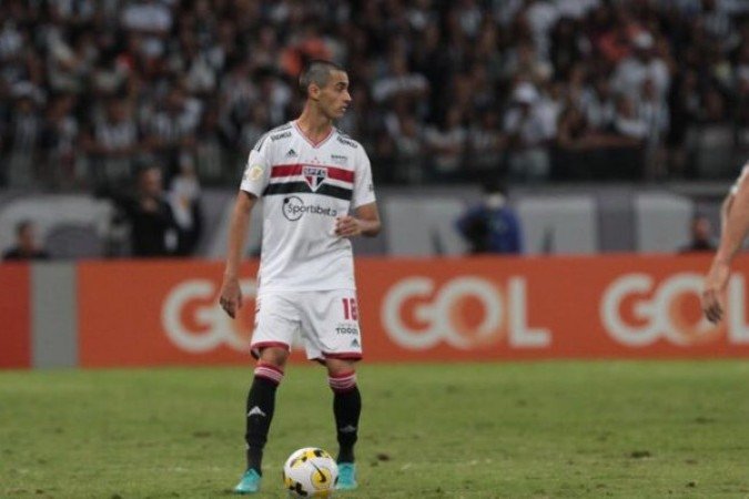RODRIGUINHO - Pouco tempo em campo. SEM NOTA: - Foto: Rubens Chiri/Saopaulofc.net