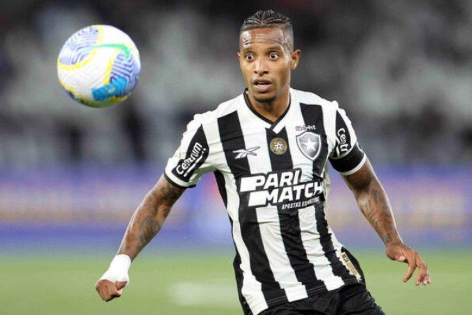 Tchê Tchê disse que veio ao Botafogo para ser campeão - (crédito: Foto: Vitor Silva/Botafogo.) Tchê Tchê disse que veio ao Botafogo para ser campeão - (crédito: Foto: Vitor Silva/Botafogo.)