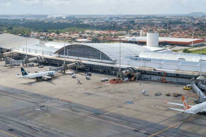 Aeroporto de Fortaleza -  (crédito: Reprodução/Melhores destinos)