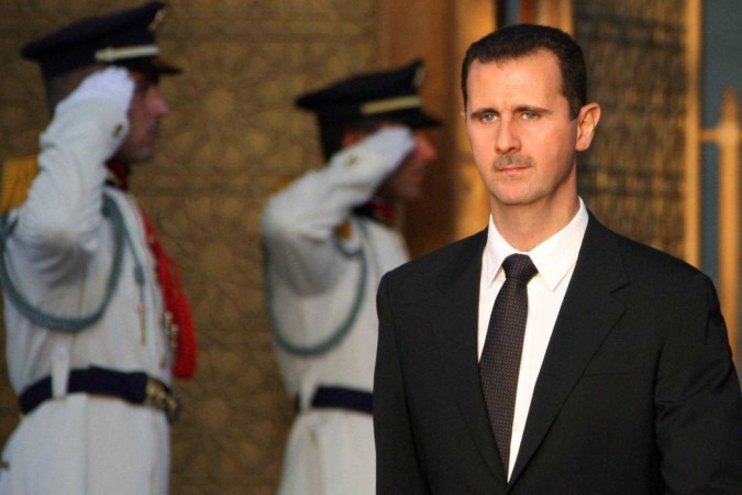 Bashar al-Assad deposto do poder       -  (crédito:  LOUAI BESHARA / AFP)