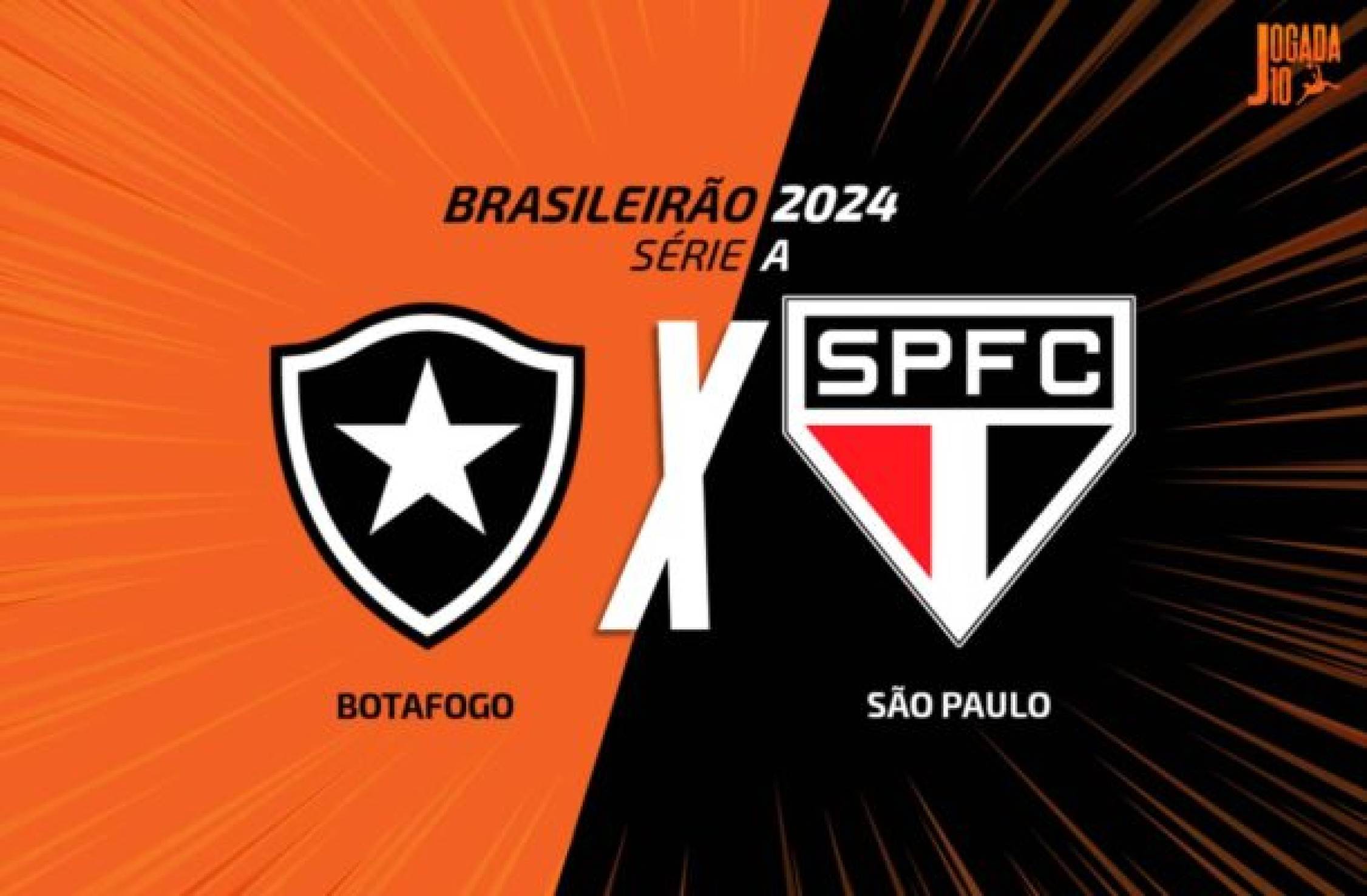 Botafogo x São Paulo, AO VIVO, com a Voz do Esporte, às 14h30