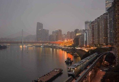 Skytrain de Chongqing -  (crédito: Kristoffer Trolle) -Skytrain de Chongqing -  (crédito: Kristoffer Trolle)