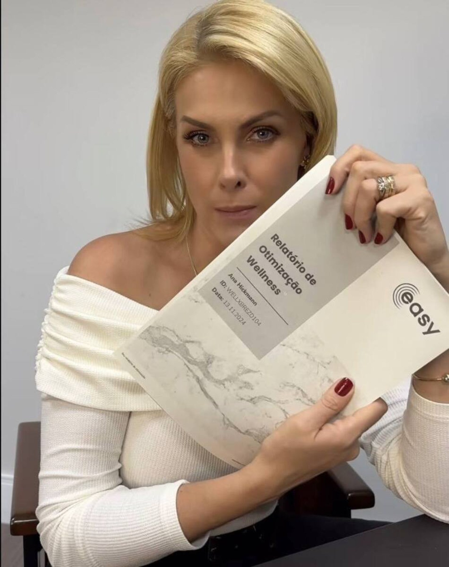 Ana Hickmann realiza teste epigenético com a Easy Diagnostics