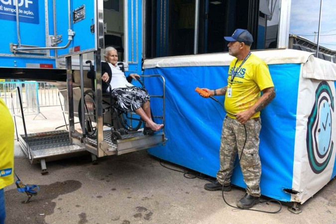 Projeto Mais Perto do Cidadão, em Santa Maria  -  (crédito: Divulgação)