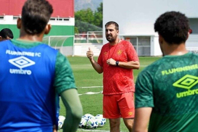 Técnico Rômulo Rodríguez comandará equipe do Fluminense na Copinha -  (crédito: Foto: Mailson Santana / Fluminense)