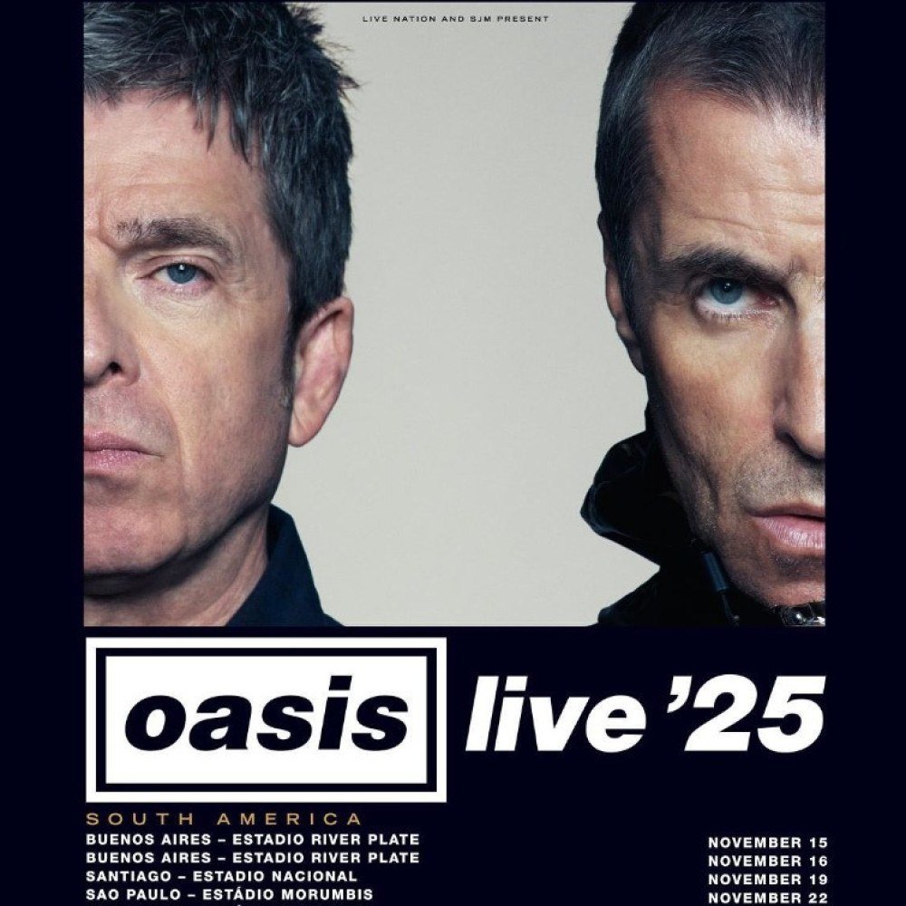 NETO 10/12 Oasis no Brasil: turnê de retorno da banda terá dois