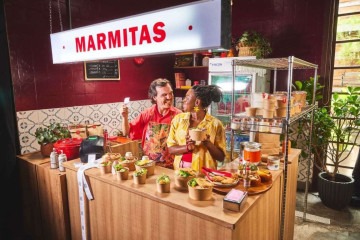 Os pedidos de marmita no Brasil lideram a retrospectiva de 2024 no iFood -  (crédito: Divulgação / iFood)