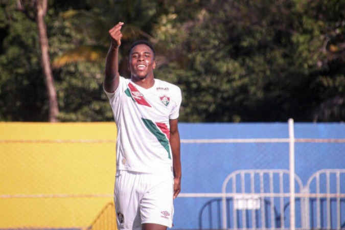  Est..dio Lourival Gomes, Saquarema,  RJ - Brasil - Campeonato Carioca sub-20 2024 - - Sampaio Correa x Fluminense ..FOTO: LEONARDO BRASIL/ FLUMINENSE FC..IMPORTANTE: Imagem destinada a uso institucional e divulga....o, seu uso comercial est.. vetado incondicionalmente por seu autor e o Fluminense Football Club..IMPORTANT: Image intended for institutional use and distribution. Commercial use is prohibited unconditionally by its author and Fluminense Football Club..IMPORTANTE: Im..gen para uso solamente institucional y distribuici..n. El uso comercial es prohibido por su autor y por el Fluminense Football Club
     -  (crédito: Foto: Marcelo Gonçalves/Fluminense)