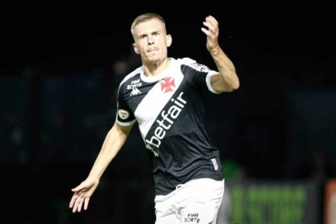 Max Dominguez ainda precisa se provar no Vasco -  (crédito: Foto: Matheus Lima/Vasco)